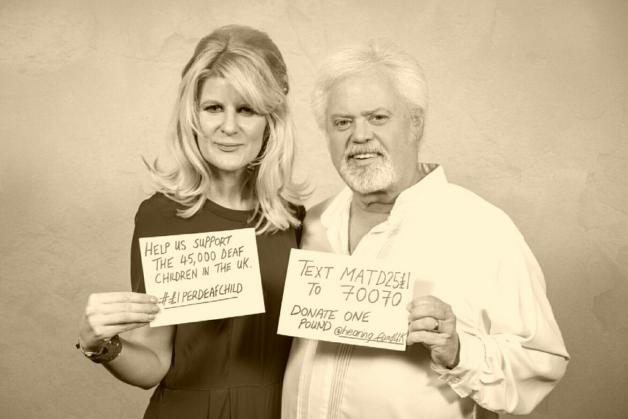 Merrill Osmond and Jo Milne