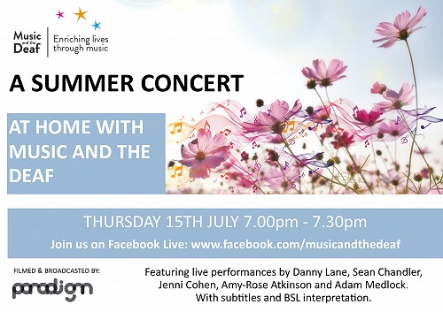 Summer Concert Music and the Deaf